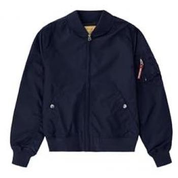 Alpha Industries MA-1 TT Kids Bomber Jacket, Unisex, Rep.Blue