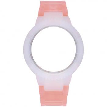 Reloj Watxandco Unisex Correa de Silicona Modelo Original Neon/Orange 43mm Referencia COWA1142