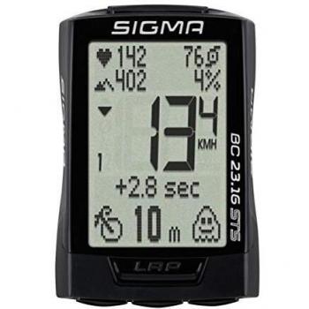 Sigma Sport BC 23.16 STS Cyclo Computer Set - Black, One Size