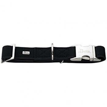 HUNTER Collar de Aluminio Resistente y Cuero sin Flor