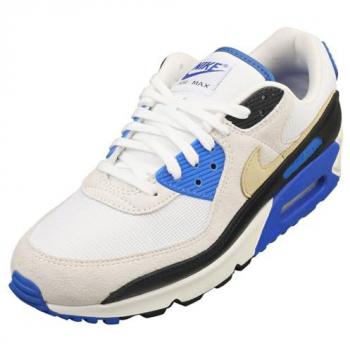 Nike Air Max 90 Premium Men's Sneakers - White - Size 41
