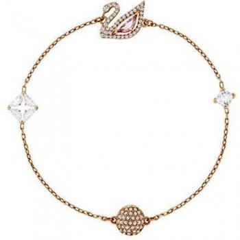 Dazzling Swan Rose Gold Bracelet for Women