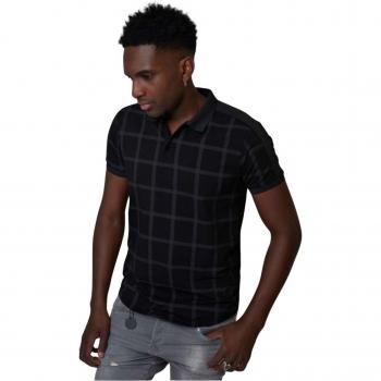 Checked Polo Shirt Project X Paris Black S Male