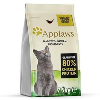 Applaws Senior Pienso para Gatos Mayores con Pollo - Pack Ahorro 2 x 7,5 kg