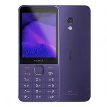 Teléfono Móvil Nokia 235 4G (2024) Dual SIM 2.8 Pantalla, 64MB RAM, 128MB Almacenamiento, Cámara de 2MP, Bluetooth y Larga Duración de B