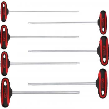 Kstools ERGOTORQUEplus® Juego de llaves Allen RIBE con mango en T, 7 piezas M4-M10