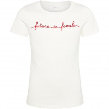 Name it Teen Embroidered Camiseta Snow White, bianco, 158