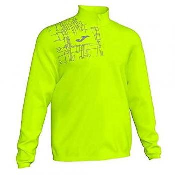 Sudadera Running Joma Elite VIII Sin Capucha Amarillo Flúor Hombre