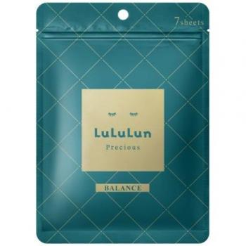 LuLuLun Precious Green Balance Face Mask - 7 Pieces