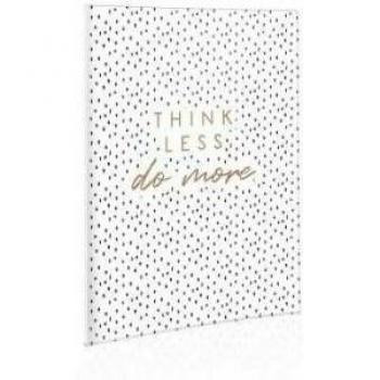 Cuaderno A4 de Puntos Piensa Menos, Haz Más de Bookidz