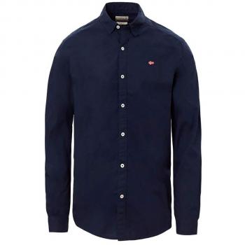 Napapijri - GAMAN - Camisa Azul Marino - Hombre - Slim FIT