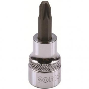 Destornillador Pozidriv SONIC 8224803 con punta de atornillar y llave de vaso 3/8