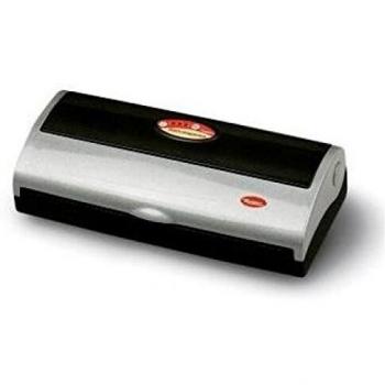 Máquina de Envasado al Vacío Reber Salvaspesa Tekno 9344 N, Automática, 830 mbar, 18 L/min, 180W, Negro y Plata