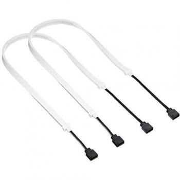 Tira LED ARGB Premium Silverstone LS04, 2 unidades de 45 cm con 40 LEDs RGB cada una