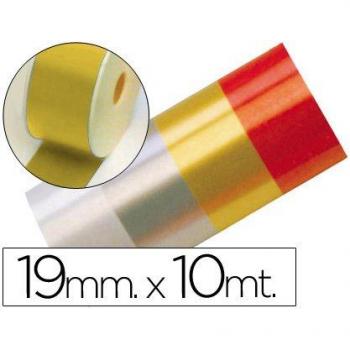 CINTA FANTASIA 10 MT X 19 MM ORO