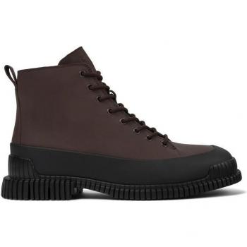 CAMPER Pix Ankle Boots for Men in Brown/Black - Size 41 - Smooth Leather