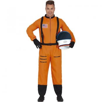 Disfraz de Astronauta Naranja para hombre