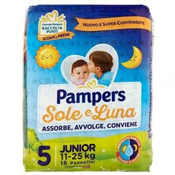 Pampers - Sole e Luna - Pañales - Talla 5