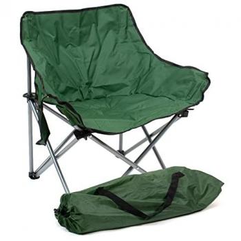 Silla de Camping Plegable Ultraligera con Bolsa de Transporte - Varios Colores - Ideal para Acampada, Camping y Pesca