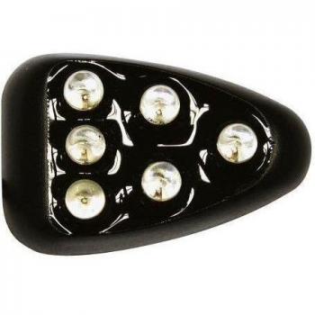 Carpoint 1510461 Luces de 6 Leds, 2 Unidades, Color Blanco
