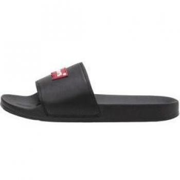 LEVIS 235642 JUNE BATWING PATCH Sandalias Chancletas Hombre Negro
