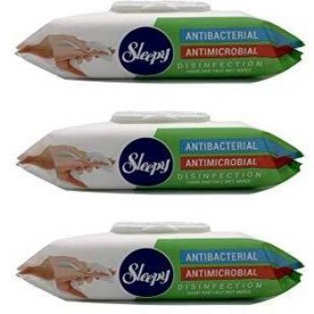 Toallitas Desinfectantes Antibacterianas 100 Unidades