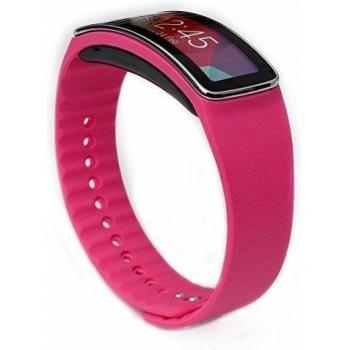 Greatfine Correa de muneca para Galaxy Gear fit R350 SmartWatch accesorios de munequera para reemplazo de bandas de reloj