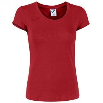 Camiseta Joma Verona mujer roja manga corta