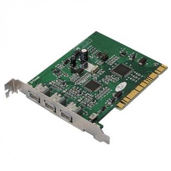 D-Link 3-Port Firewire PCI-Adapter 400Mbit/s adaptador y tarjeta de red - Accesorio de red