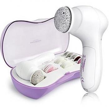 TOUCHBeauty TB-0601B Removedor eléctrico de callos 9-en-1 Pedicura Manicura Cuidado del pie Herramienta para quitar piel muerta