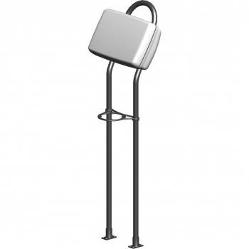 NavPod AG118 Angle Guard 9.5 Inch Wide Single Bend 1.25 Inch Dia