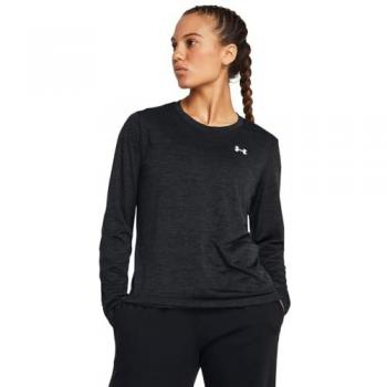 Under Armour Women's Tech Twist Long Sleeve Running T-shirt - Black, Extra Small