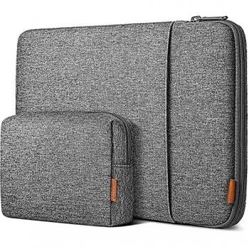 Inateck 360° Protección 13,3 Pulgadas Funda Compatible con 13 MacBook Air 2012-2017, MacBook Pro 2012-2015, 13,5 Surface Laptop, MateBook D14, Funda para portátil