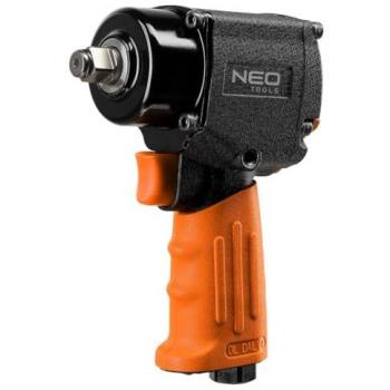 Atornillador de impacto neumático NEO TOOLS 14-004, 1/2, 680 Nm, presión de trabajo 6.3 bar