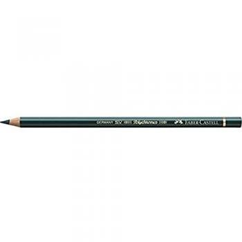 Lápiz De Color Faber Castell Verde Cobalto Oscuro Polychromos