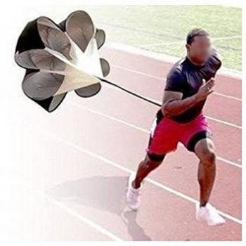 Nalmatoionme El paracaídas de entrenamiento de velocidad para correr proporciona estabilidad y reduce los cambios