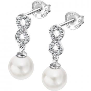 Pendientes Lotus Silver LP3479-4/1 Pearls Plata con Circonitas Mujer