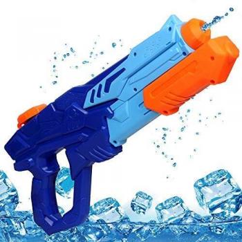 MOZOOSON Juguete de Pistola de Agua para niños, Pistola de Agua con Capacidad de Humedad de 750 ml, Largo Alcance de 33Ft Juguete Blaster para Niños y Adultos
