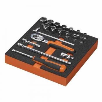 Bahco 6700SM/T4/E - Modu T4, Vasos Hex 1/4, Vacio