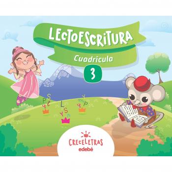 CRECELETRAS LECTOESCRITURA 3 CUADRÍCULA - 9788468332468