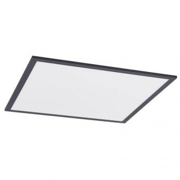 Plafoniera LED Nelios 62x62 cm, 4000K, Moderno en Aluminio Negro