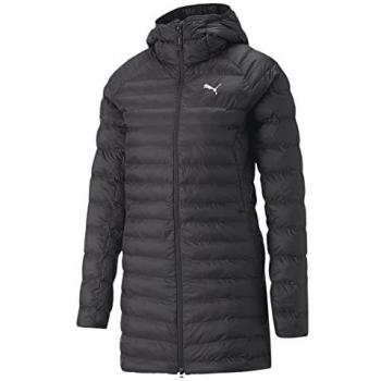 Chaqueta de Invierno Puma Packlite Primaloft con Capucha para Mujer - Color Negro - Talla XS
