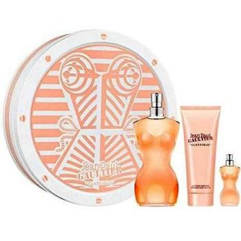 Jean Paul Gaultier Classique Eau De Toilette 100ml Vapo+perfumed Body Milk 75ml+miniature Pack One Size