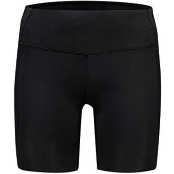 Mallas Cortas Aero Compresión Media 6 2XU Mujer Negro/Plateado Reflectante