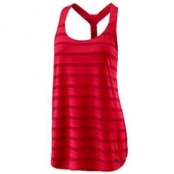 Wilson W Control Tank Camiseta de Tirantes, Mujer, Cherry Pop, XL