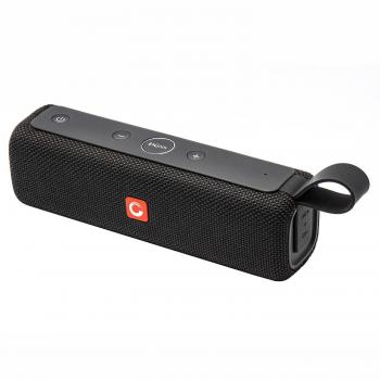DOSS E-Go II Altavoz Bluetooth Portátil Subwoofer Impermeable IPX6 con Estéreo Premium, Micrófono Incorporado, 6w*2 Drivers, 12 Horas de Emisión Continua para Smartphone/Ordenador/Tarjetas TF