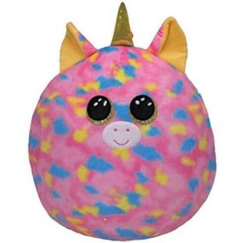 Peluche TY Squish a Boo Unicornio Fantasía Suave y Esponjoso 20-25 cm