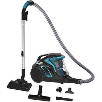 Hoover H-POWER 700 HP710PAR Aspiradora sin Bolsa de Trineo, Especial Parquet, Cepillo Parquet y Accesorio 2en1, Depósito 2 L, Ciclónico, Selfdust Clean, 850W, Filtros HEPA, 68dba, Cable 6m