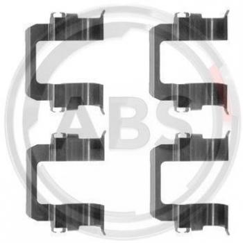 Kit de Accesorios y Pastillas de Freno A.B.S. 1252Q
