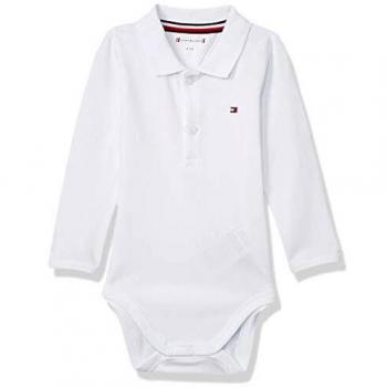 Tommy Hilfiger Baby Polo Body Giftbox Conjunto, Blanco